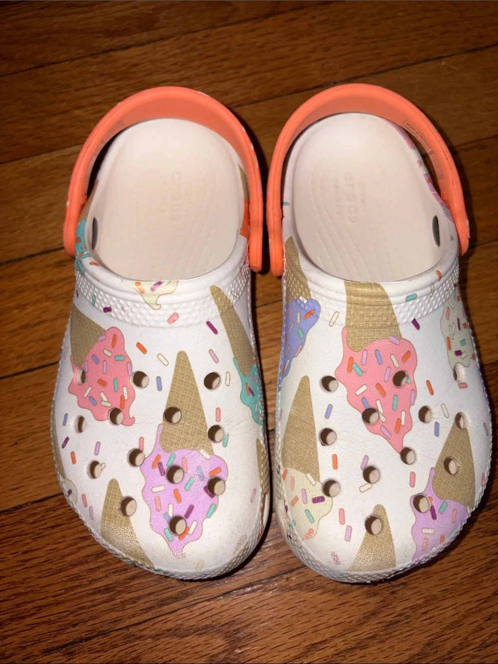 Kids' Classic Ice Cream Graphic Clog